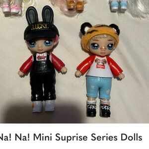 Mini Series Dolls - Red and Blue